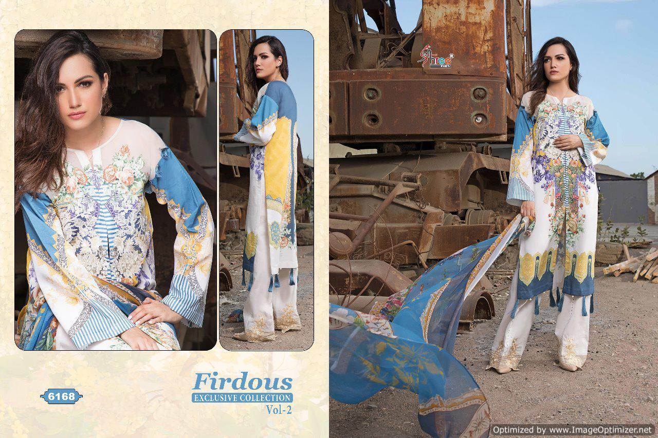 Firdosh Exclusives Collection Vol 2 Shree Fabs Pakistani Salwar Suits Catalogue