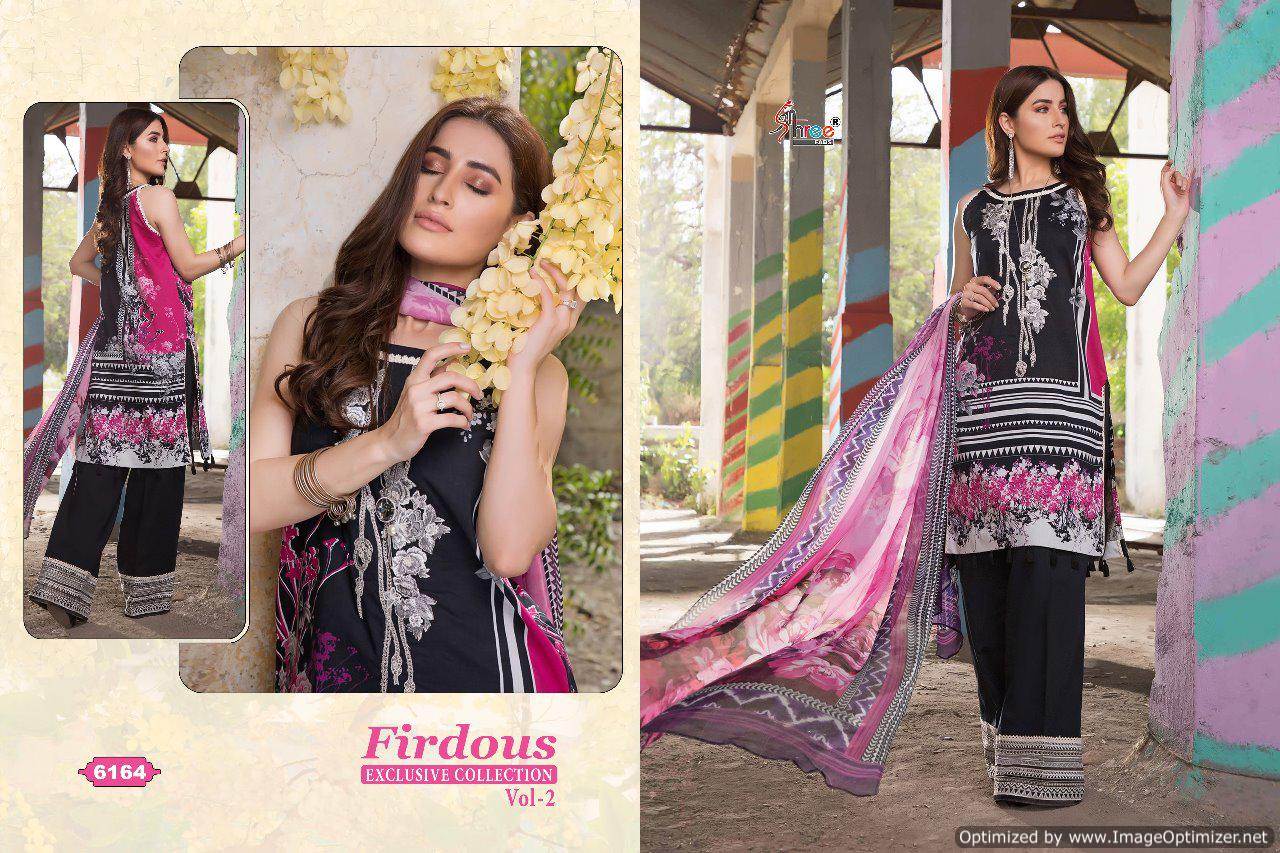 Firdosh Exclusives Collection Vol 2 Shree Fabs Pakistani Salwar Suits Catalogue
