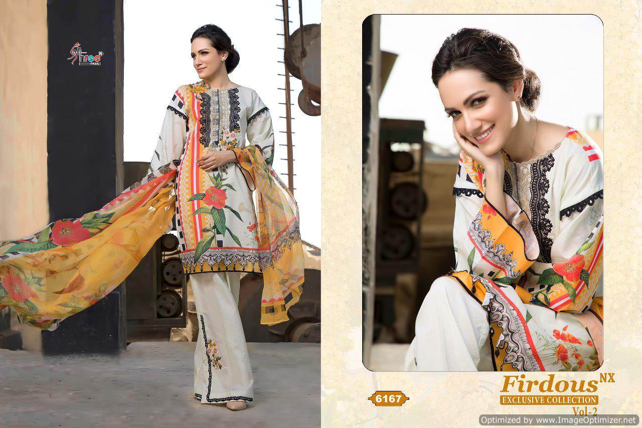 Firdoue Exclusives Collection 2 Nx Shree Fabs Pakistani Salwar Suits Catalogue