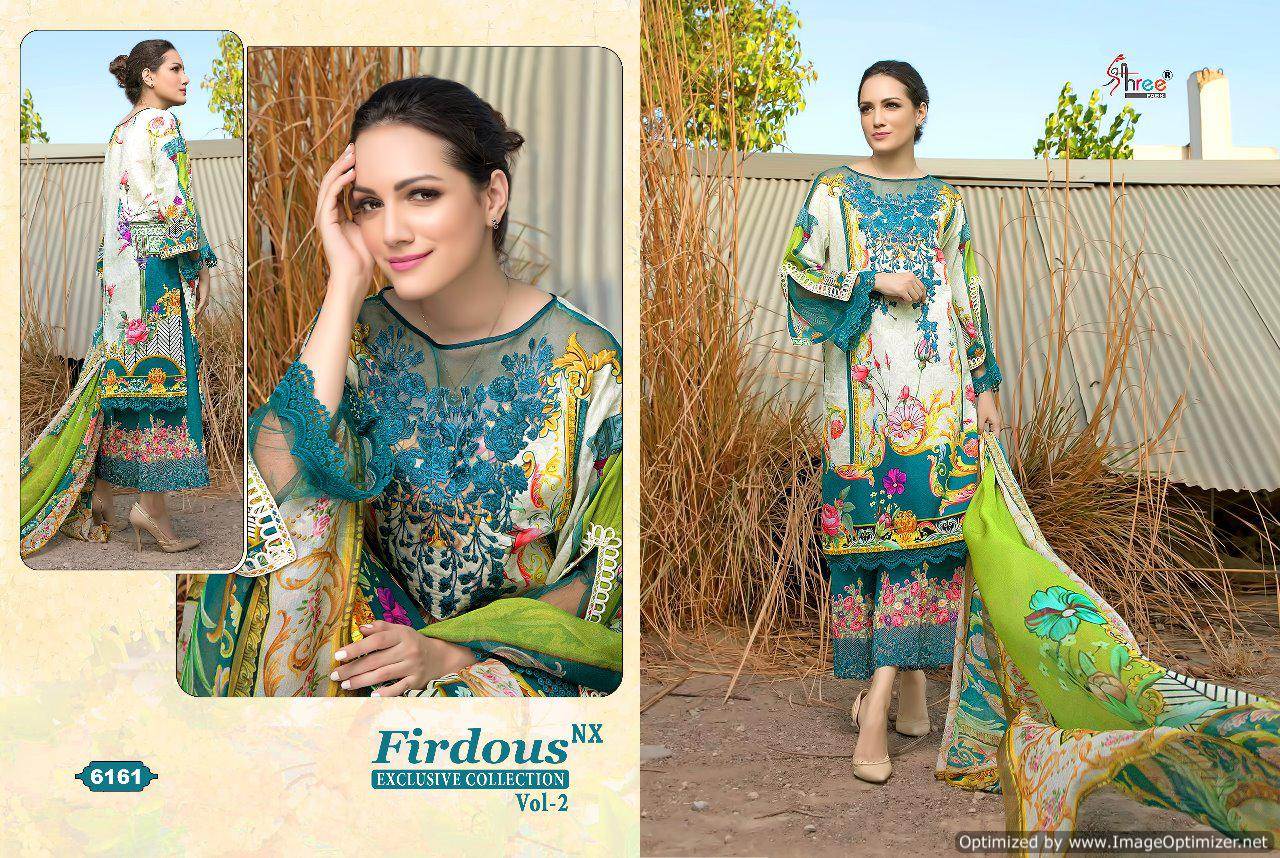 Firdoue Exclusives Collection 2 Nx Shree Fabs Pakistani Salwar Suits Catalogue