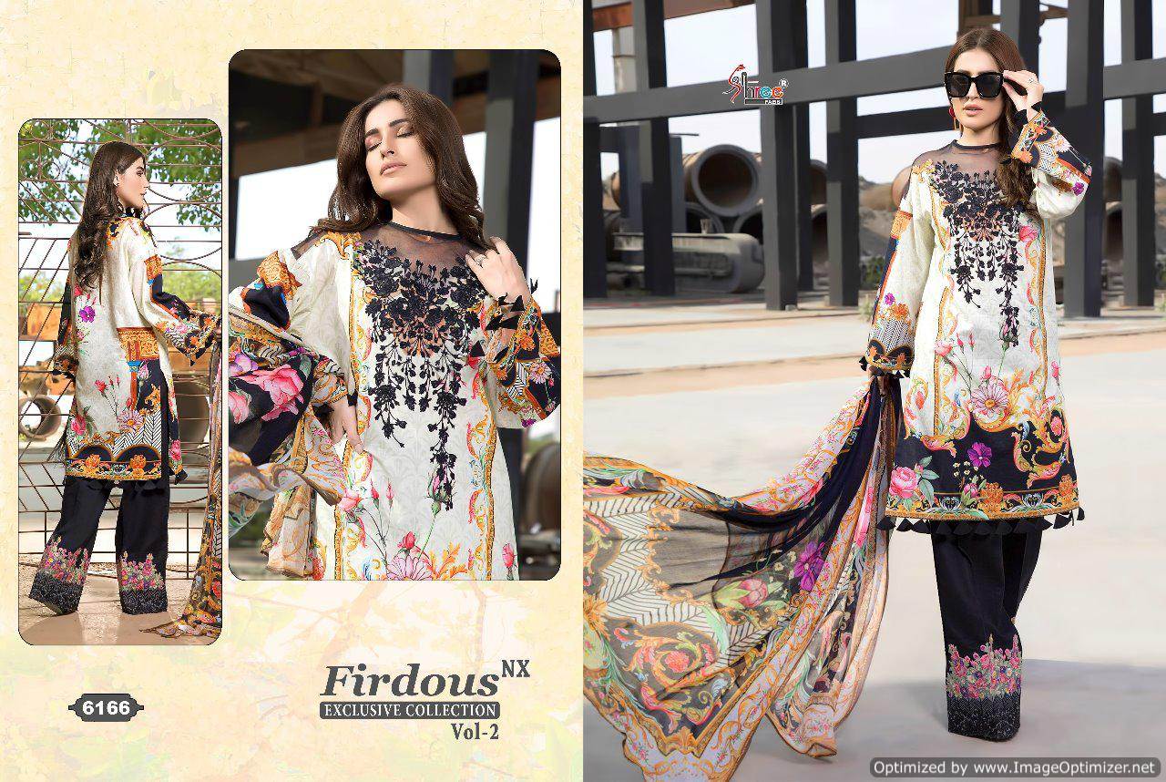 Firdoue Exclusives Collection 2 Nx Shree Fabs Pakistani Salwar Suits Catalogue