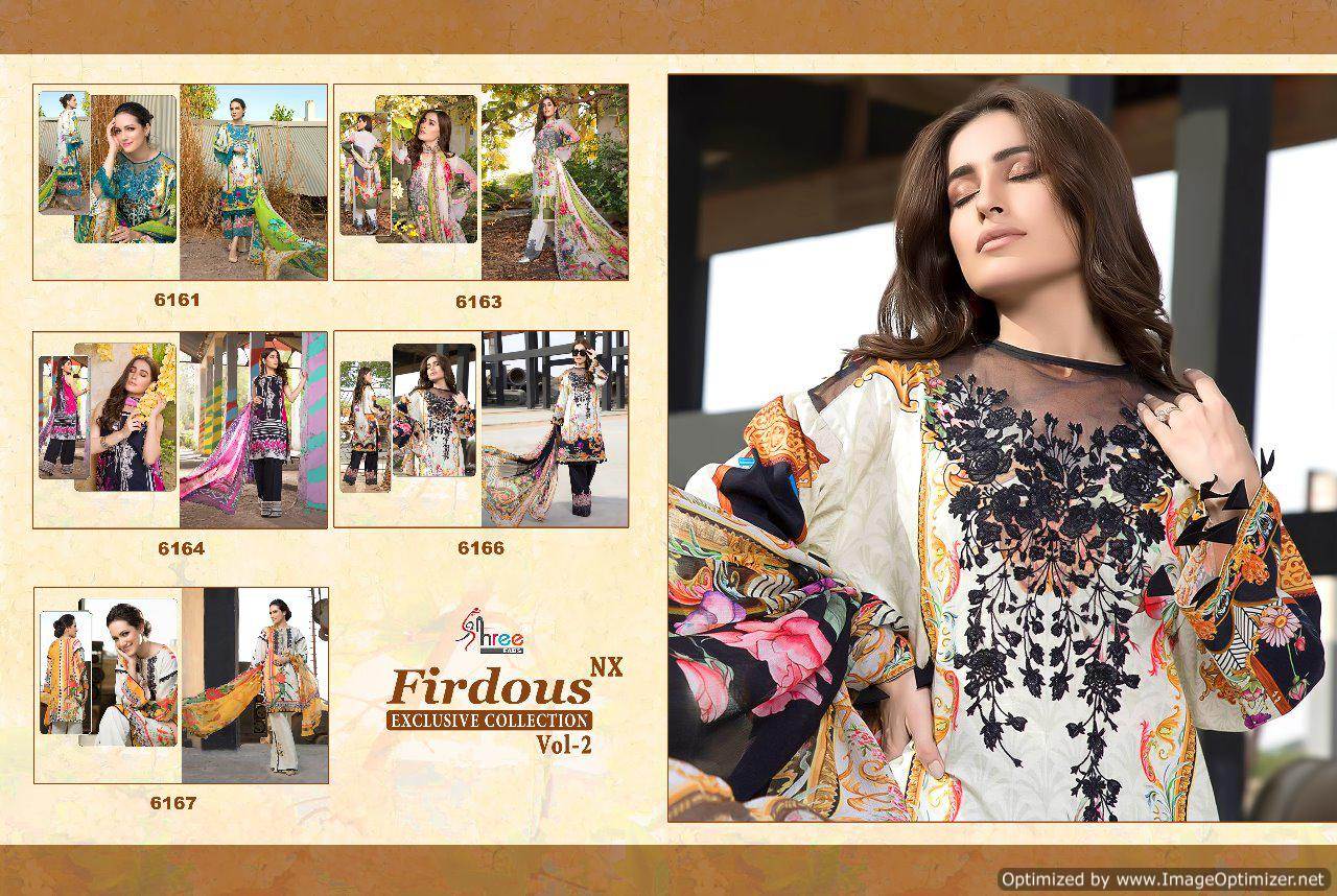 Firdoue Exclusives Collection 2 Nx Shree Fabs Pakistani Salwar Suits Catalogue