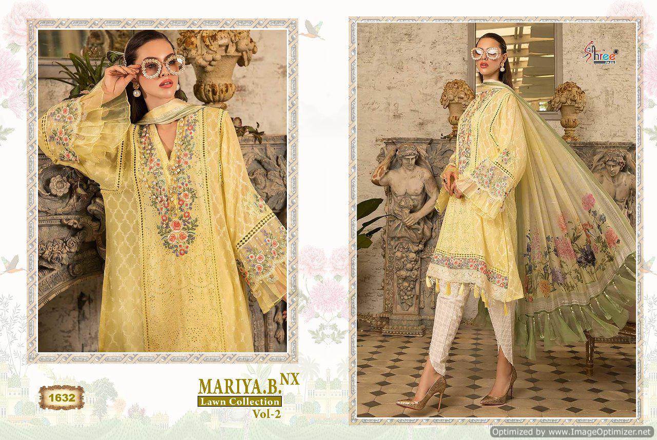 Shree Mariya B Lawn Collection 2 Nx Pakistani Salwar Kameez Catalogue