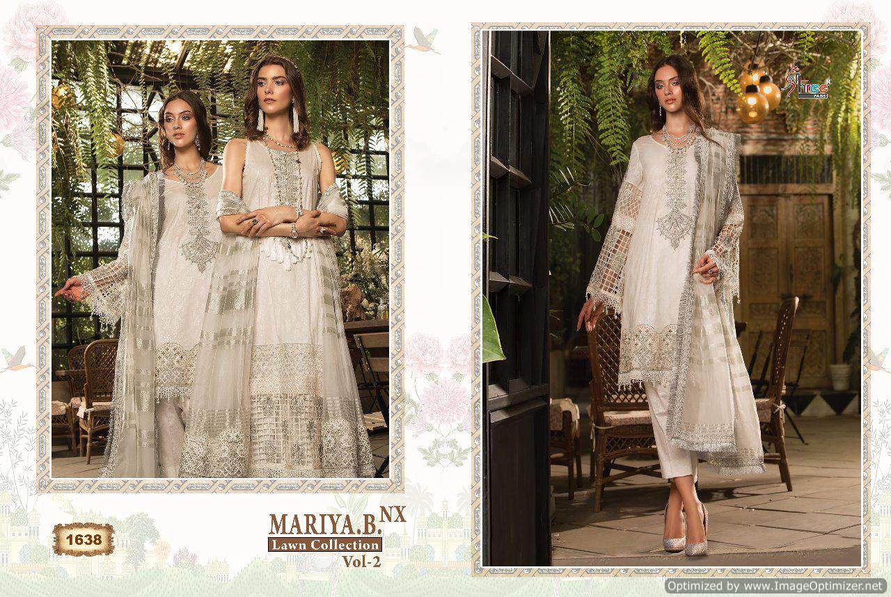 Shree Mariya B Lawn Collection 2 Nx Pakistani Salwar Kameez Catalogue