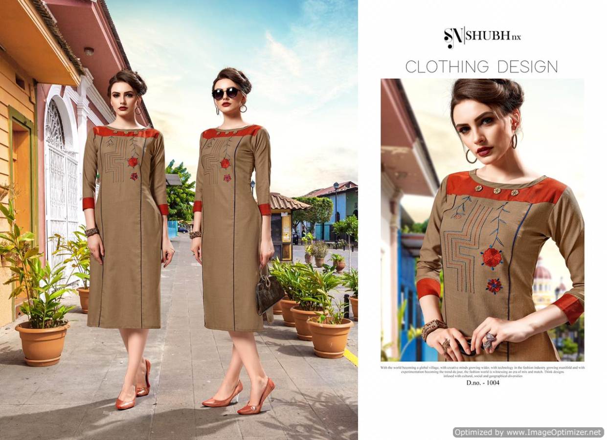 Aashiqui Gold Vol 1 By Shubh Nx Designer Kurtis Catalogue