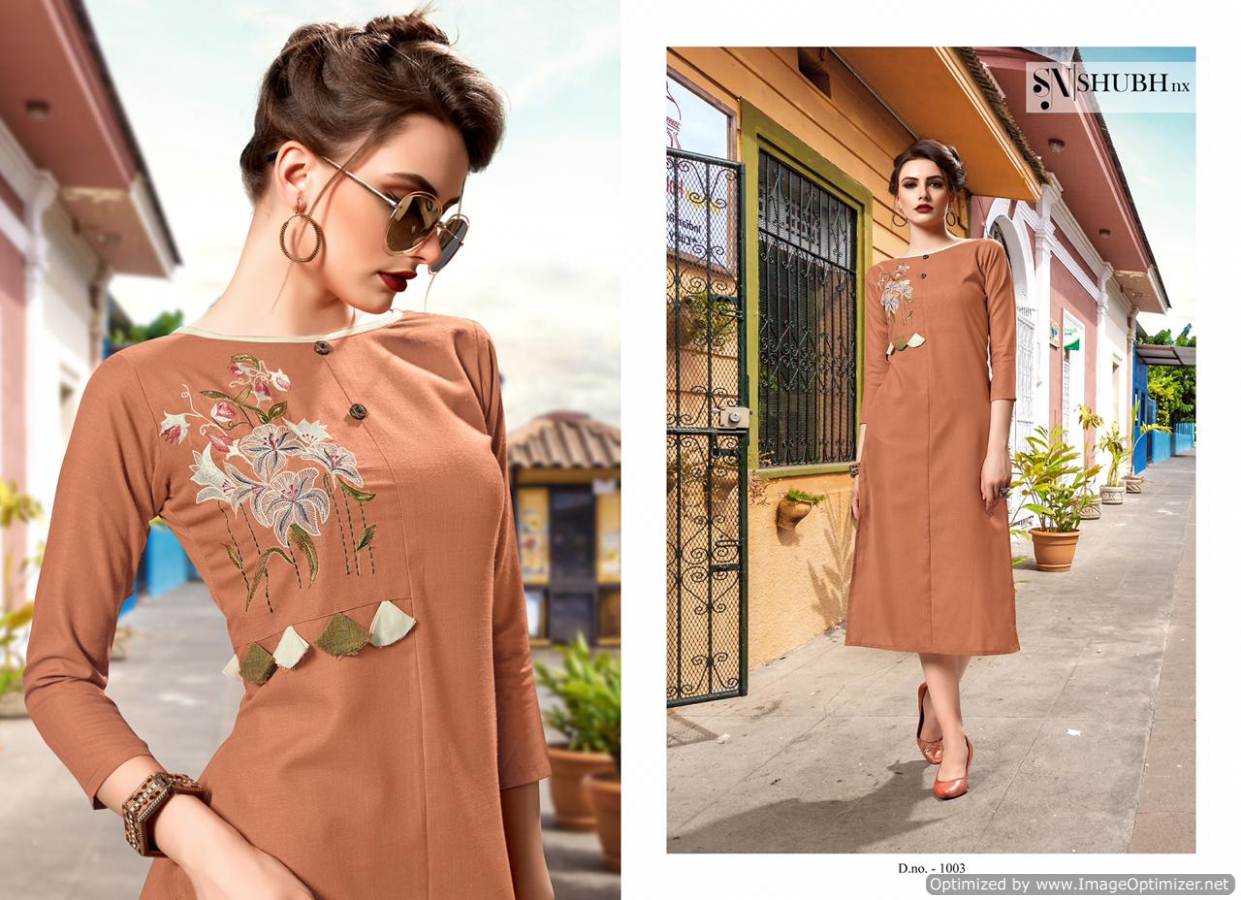 Aashiqui Gold Vol 1 By Shubh Nx Designer Kurtis Catalogue