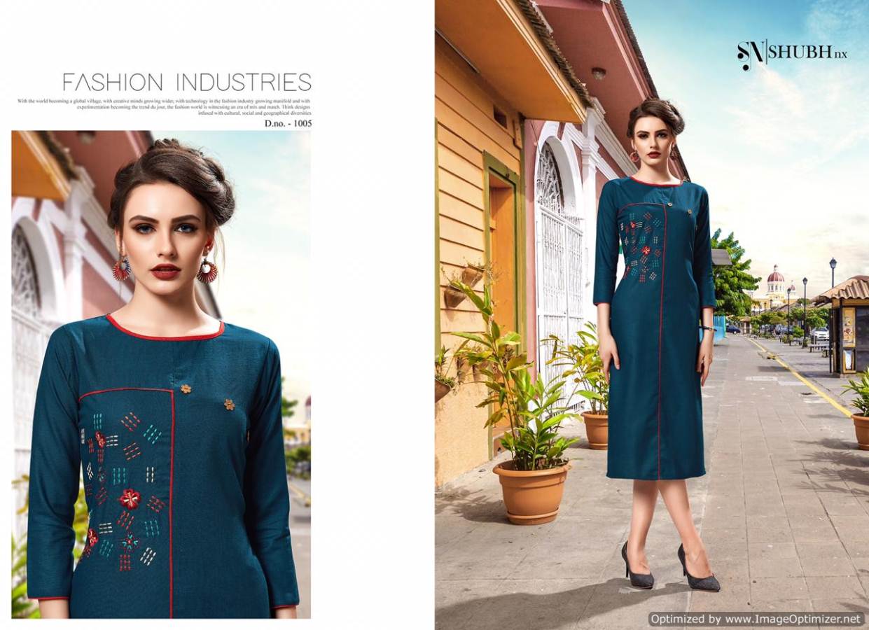 Aashiqui Gold Vol 1 By Shubh Nx Designer Kurtis Catalogue