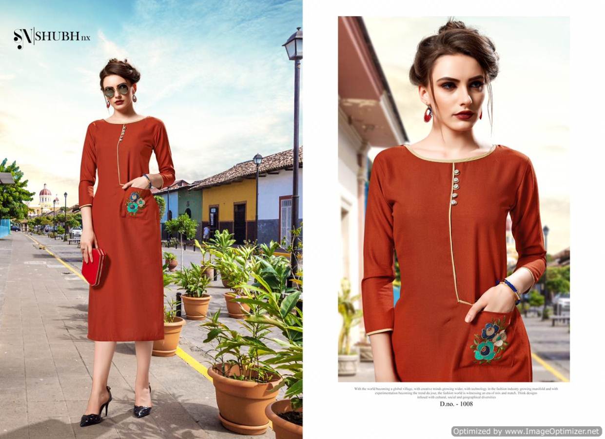 Aashiqui Gold Vol 1 By Shubh Nx Designer Kurtis Catalogue