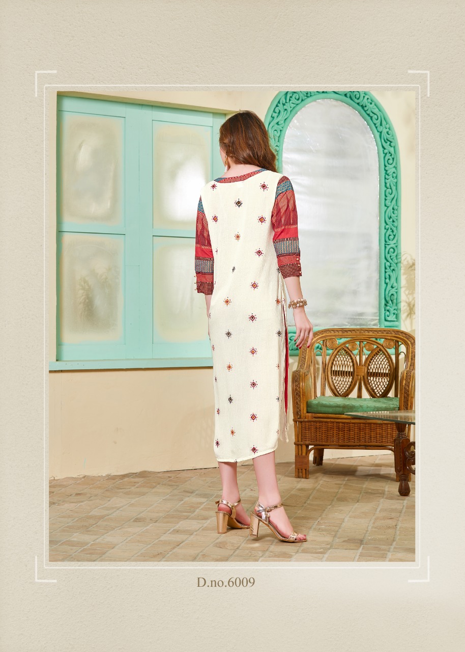 Snow Girl By Sitka Fashion Party Wear Kurti Catalogue