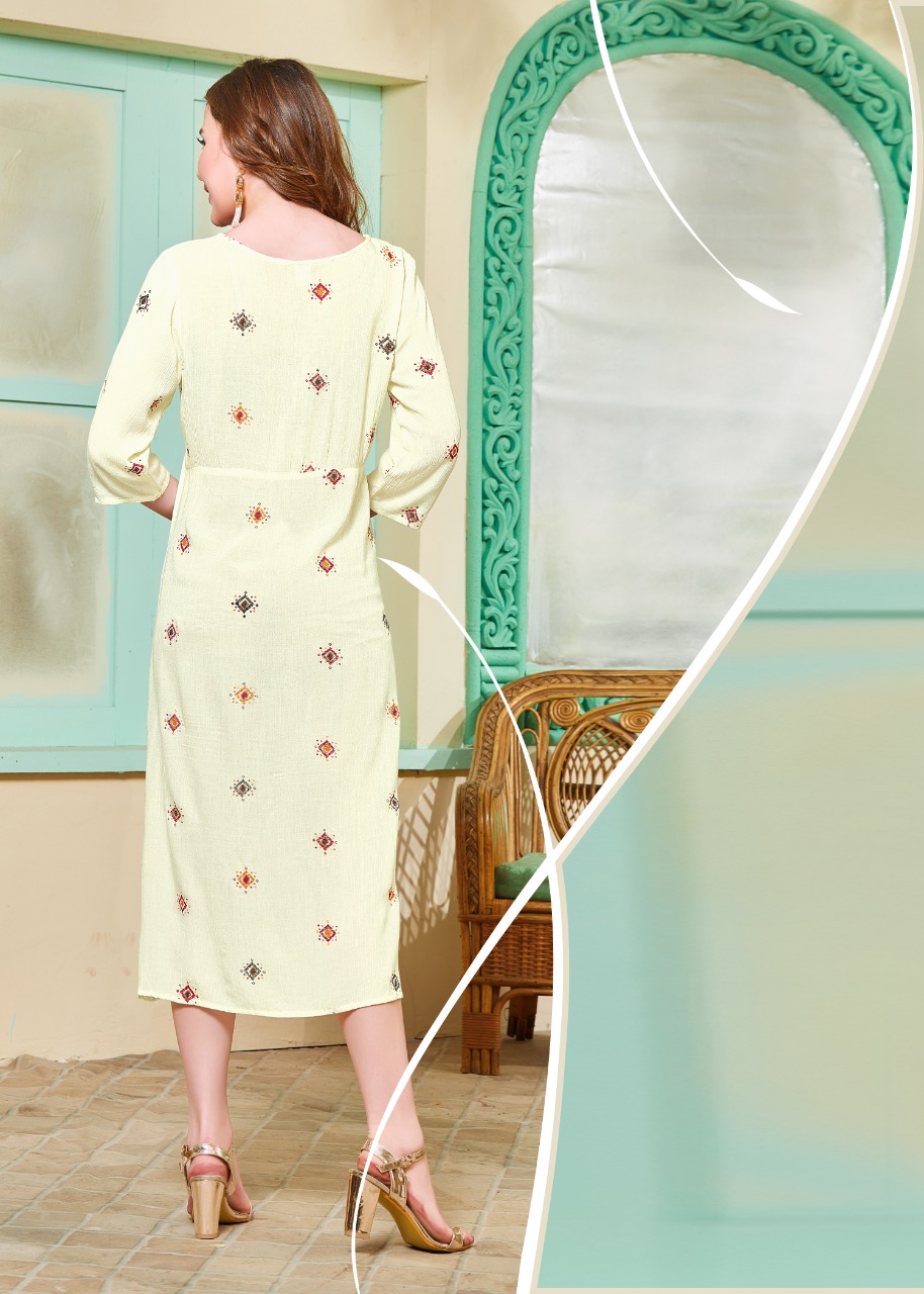 Snow Girl By Sitka Fashion Party Wear Kurti Catalogue