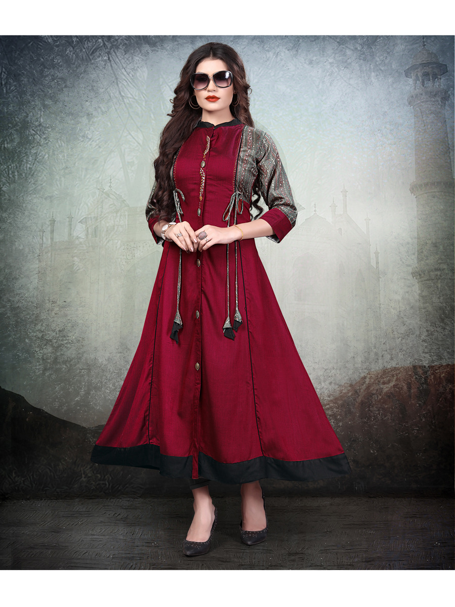 Sunflower Sitka Designer Kurti Catalogue