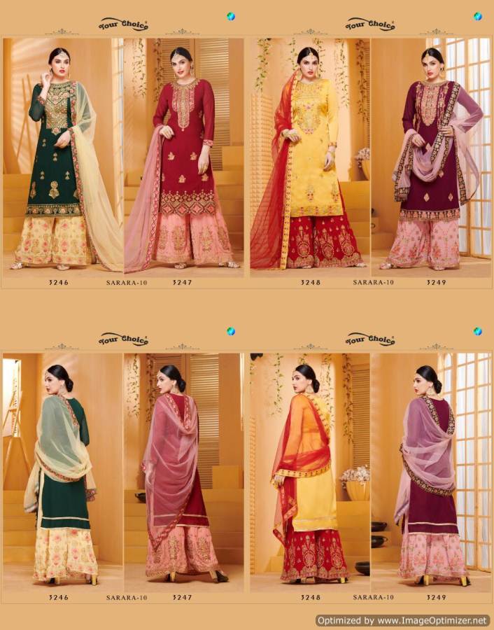 Sarara Vol 10 By Your Choice Sharara Collection