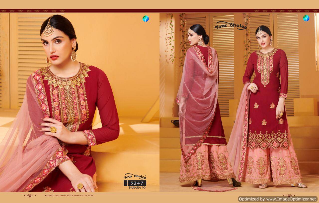 Sarara Vol 10 By Your Choice Sharara Collection