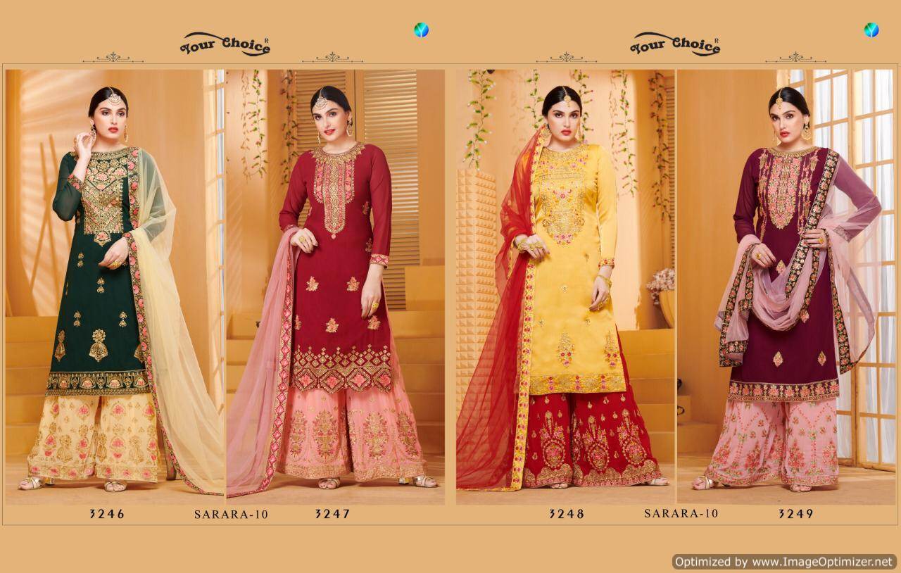Sarara Vol 10 By Your Choice Sharara Collection