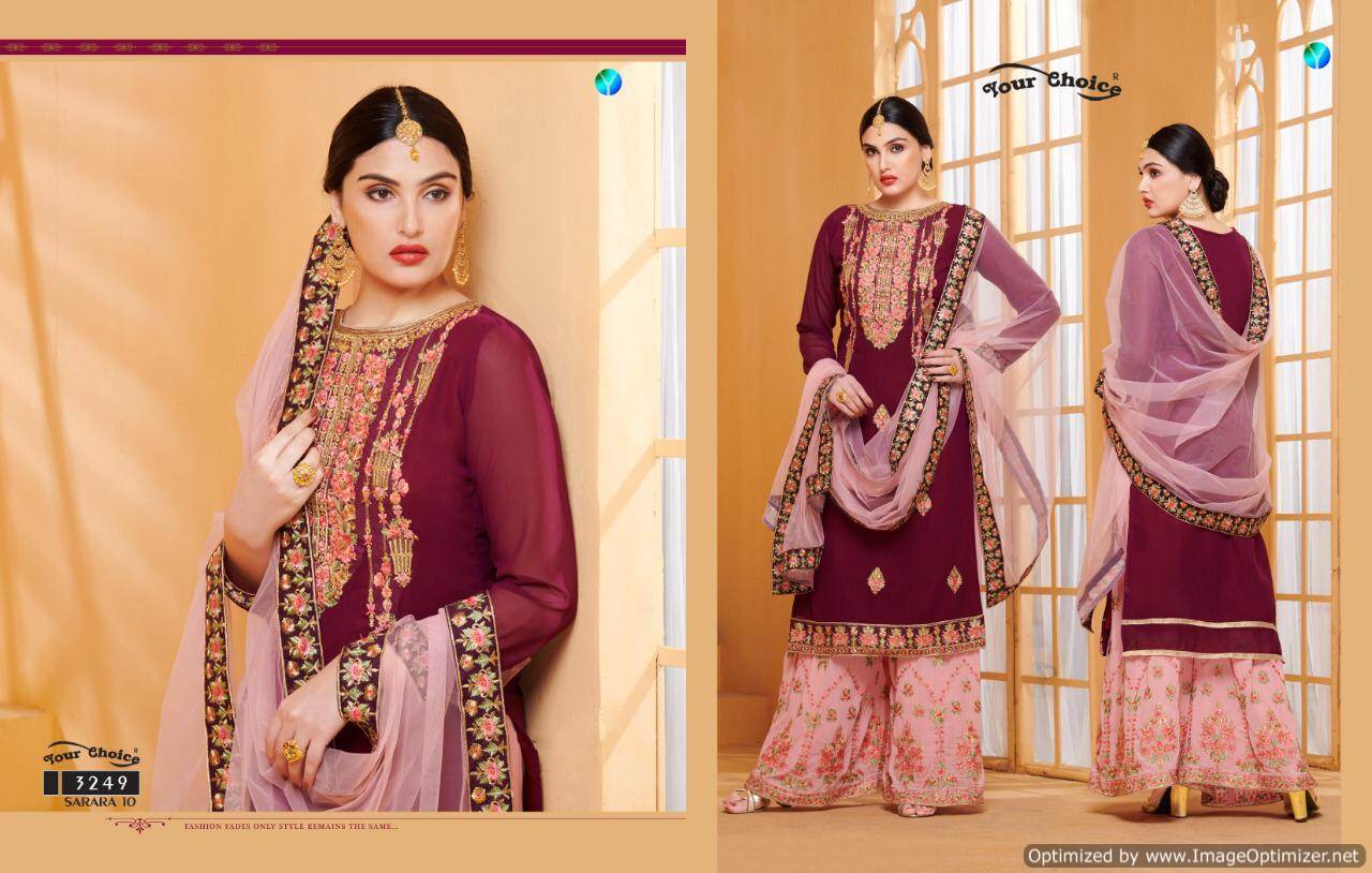 Sarara Vol 10 By Your Choice Sharara Collection