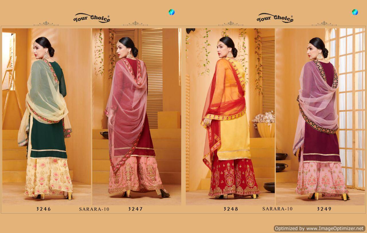 Sarara Vol 10 By Your Choice Sharara Collection