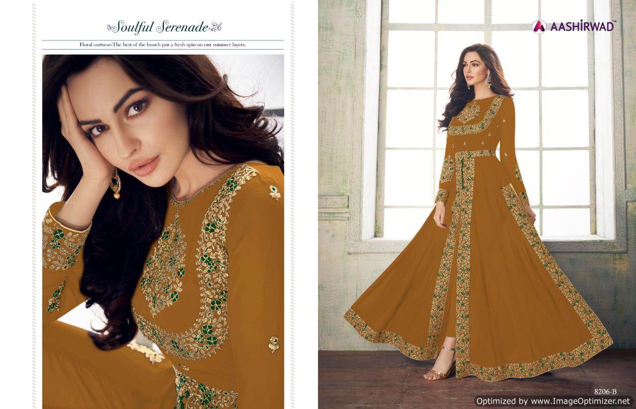 Anaya Gold  By Aashirwad Designer Salwar Suit Catalogue