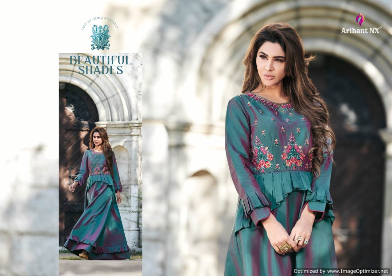 Floret Vol 7 By Arihant Fashion Long Party Wear Gown Catalogue