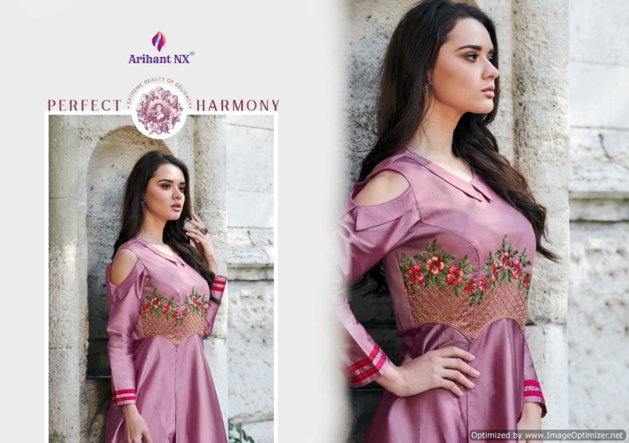 Floret Vol 7 By Arihant Fashion Long Party Wear Gown Catalogue