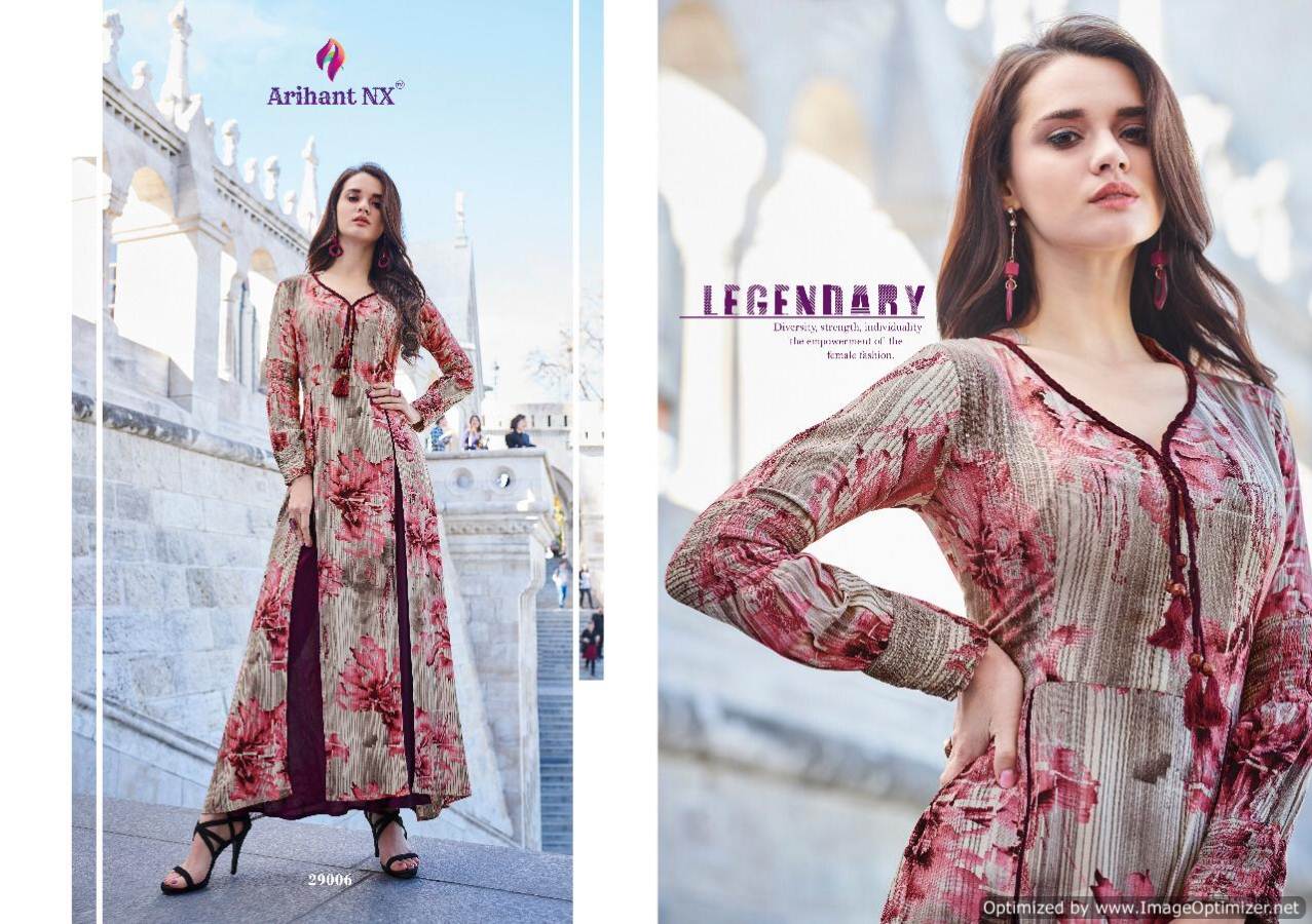 Rivaah  Arihant Nx  Party Wear Long Kurti Catalogue