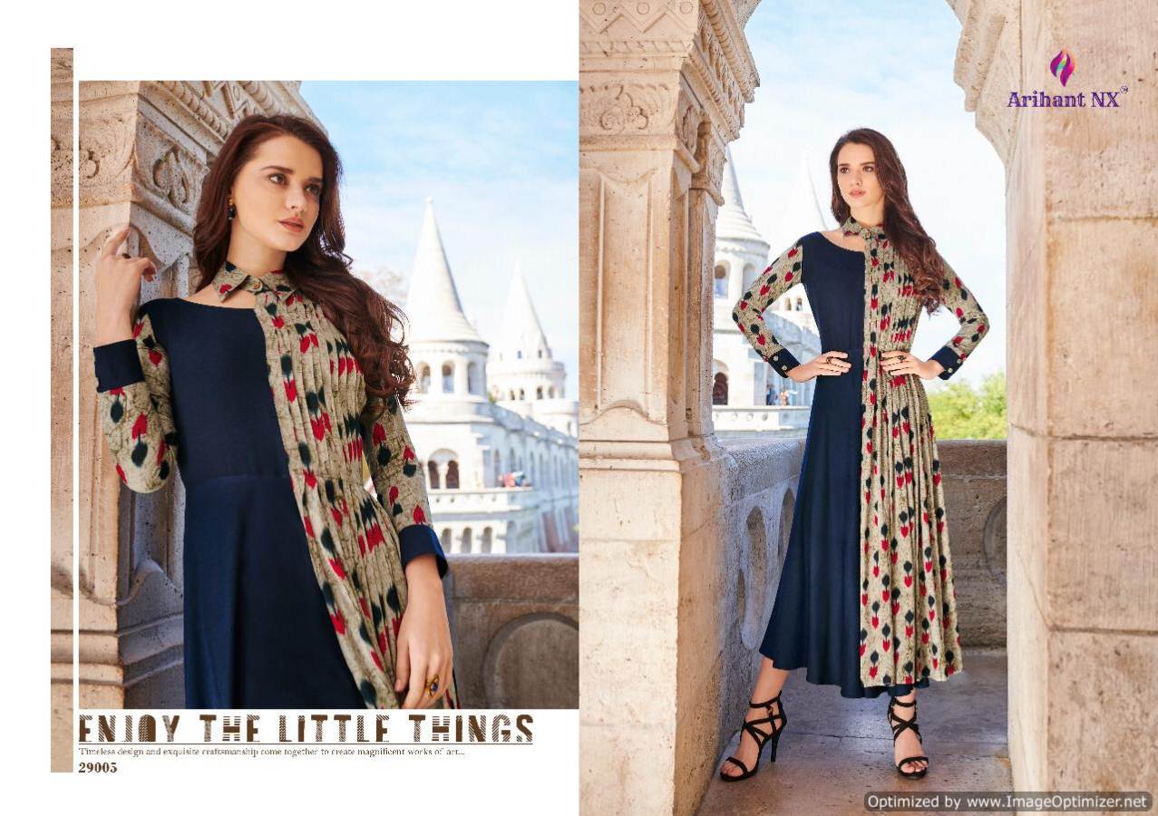 Rivaah  Arihant Nx  Party Wear Long Kurti Catalogue