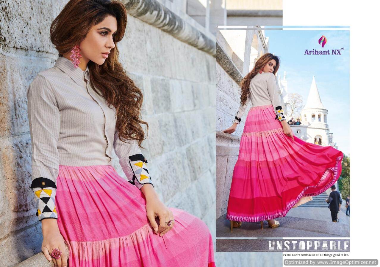 Rivaah  Arihant Nx  Party Wear Long Kurti Catalogue