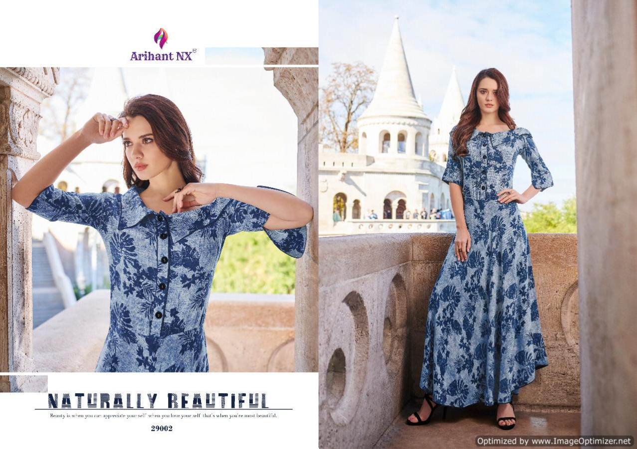 Rivaah  Arihant Nx  Party Wear Long Kurti Catalogue