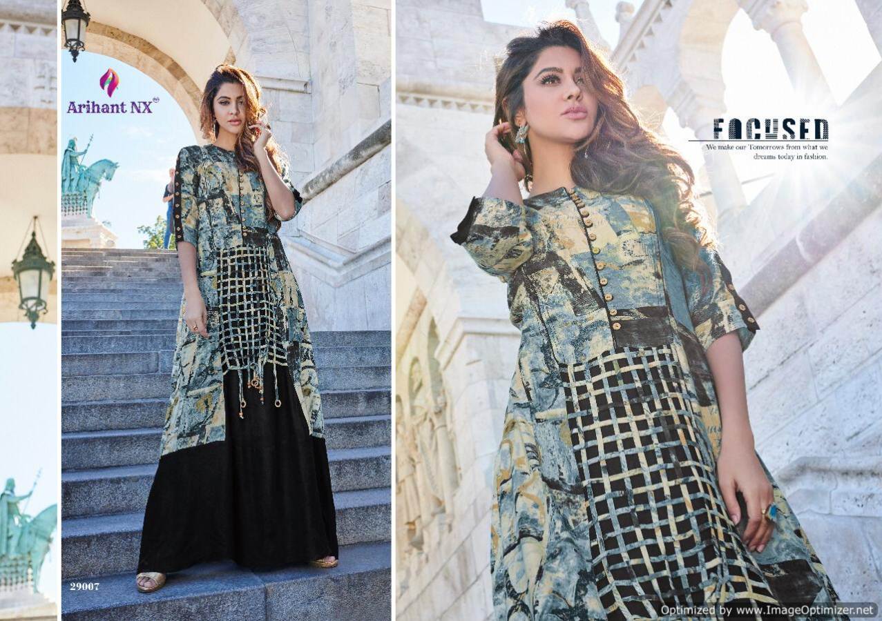 Rivaah  Arihant Nx  Party Wear Long Kurti Catalogue