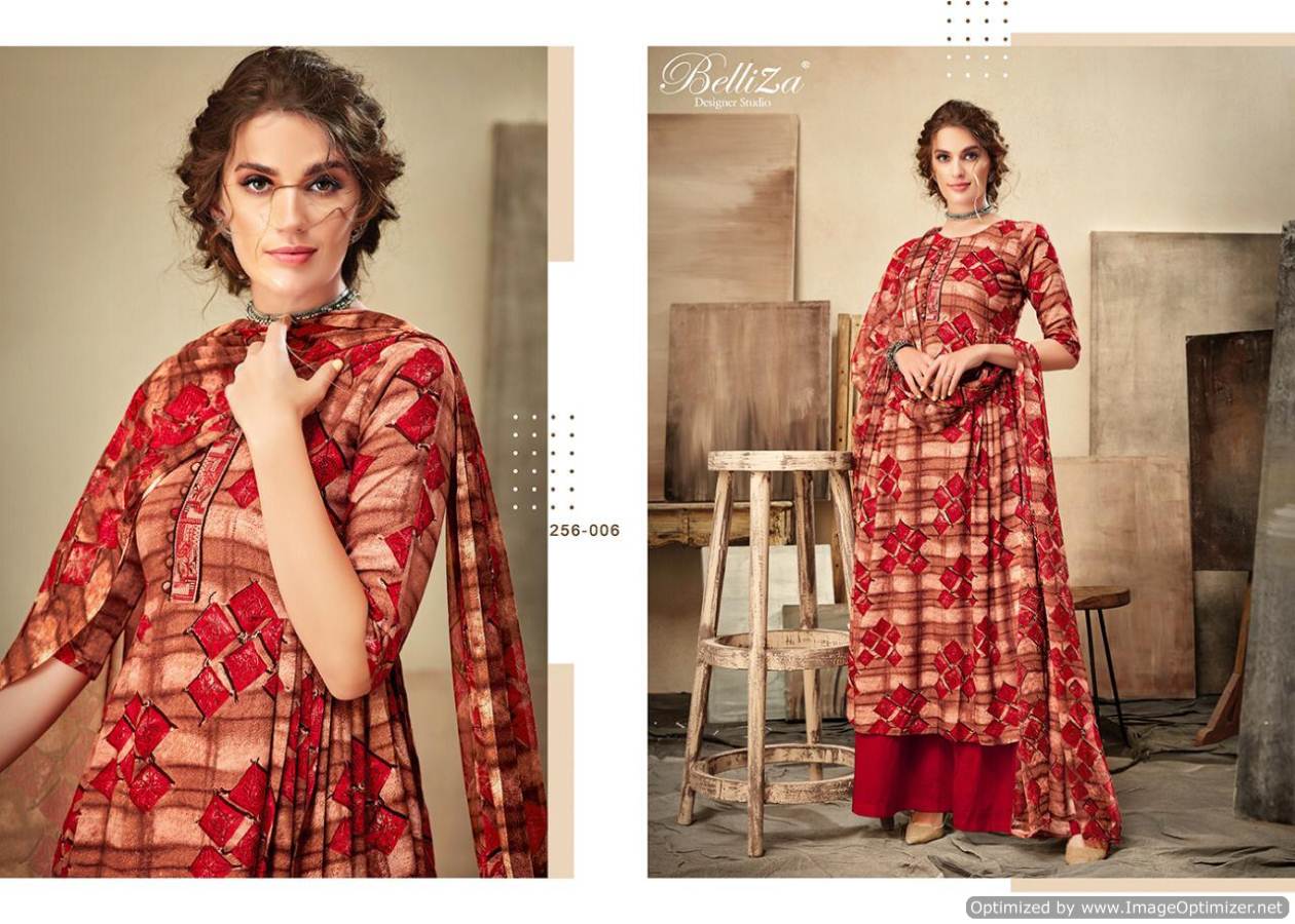 Cherry By Beliza Designer Party Wear Dress Materials Catalogue