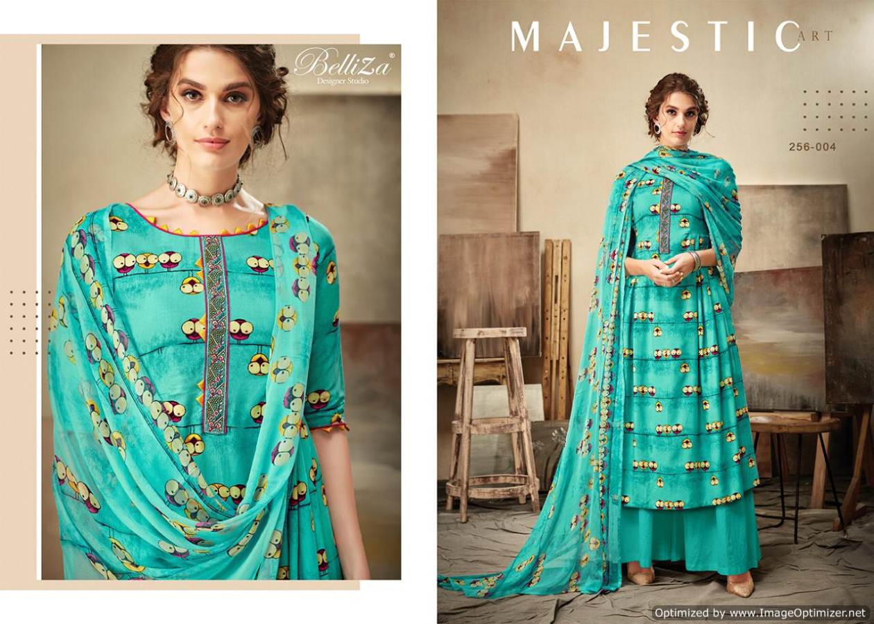 Cherry By Beliza Designer Party Wear Dress Materials Catalogue