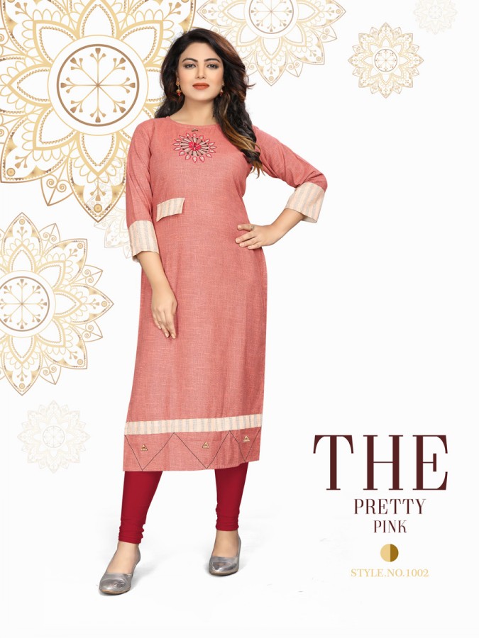 Big Bit By Sitka Fashion Cotton Designer Kurti Collection
