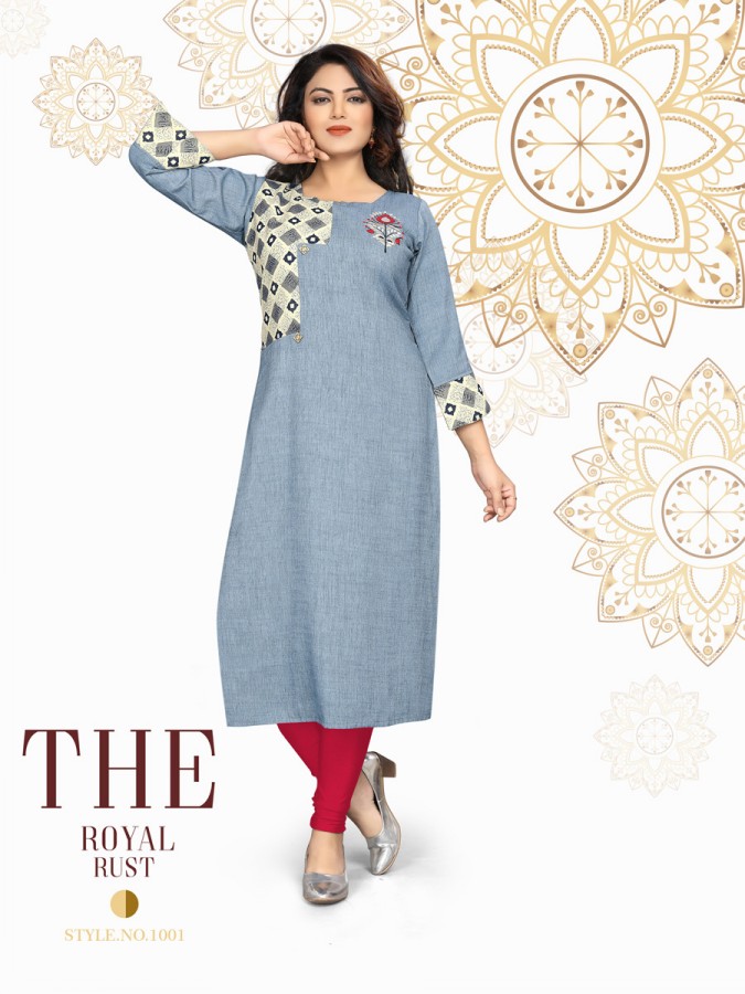 Big Bit By Sitka Fashion Cotton Designer Kurti Collection