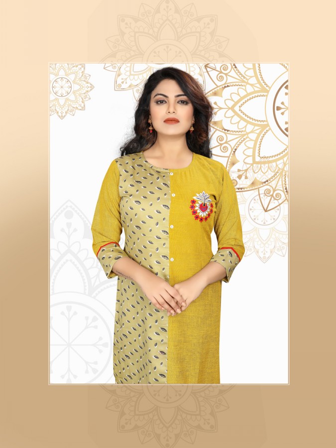 Big Bit By Sitka Fashion Cotton Designer Kurti Collection