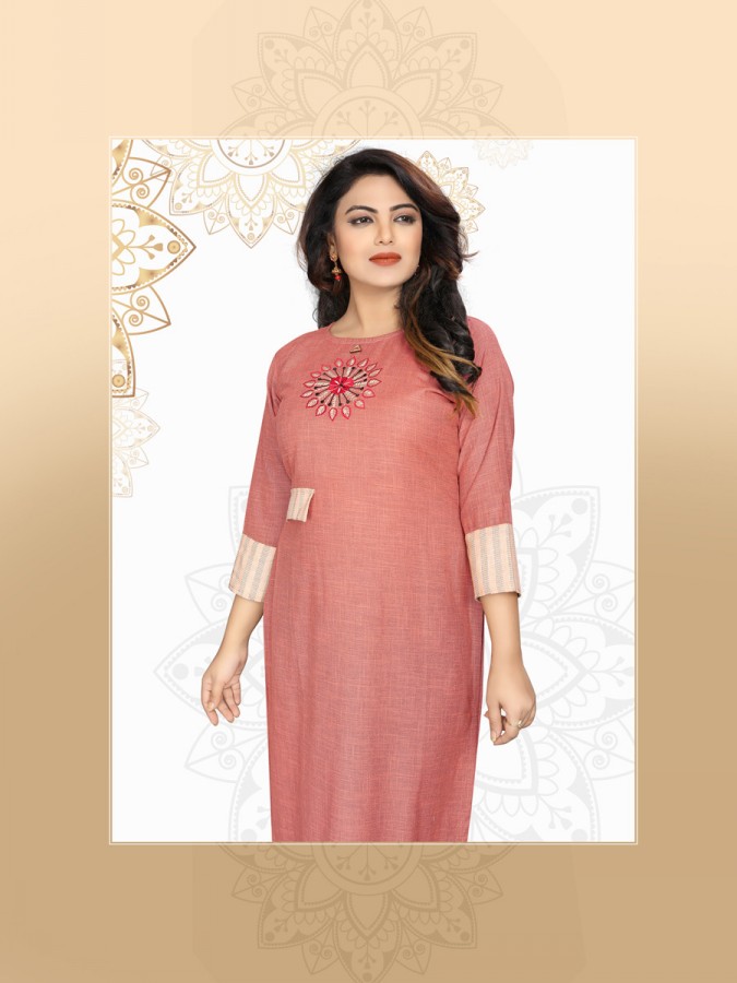 Big Bit By Sitka Fashion Cotton Designer Kurti Collection