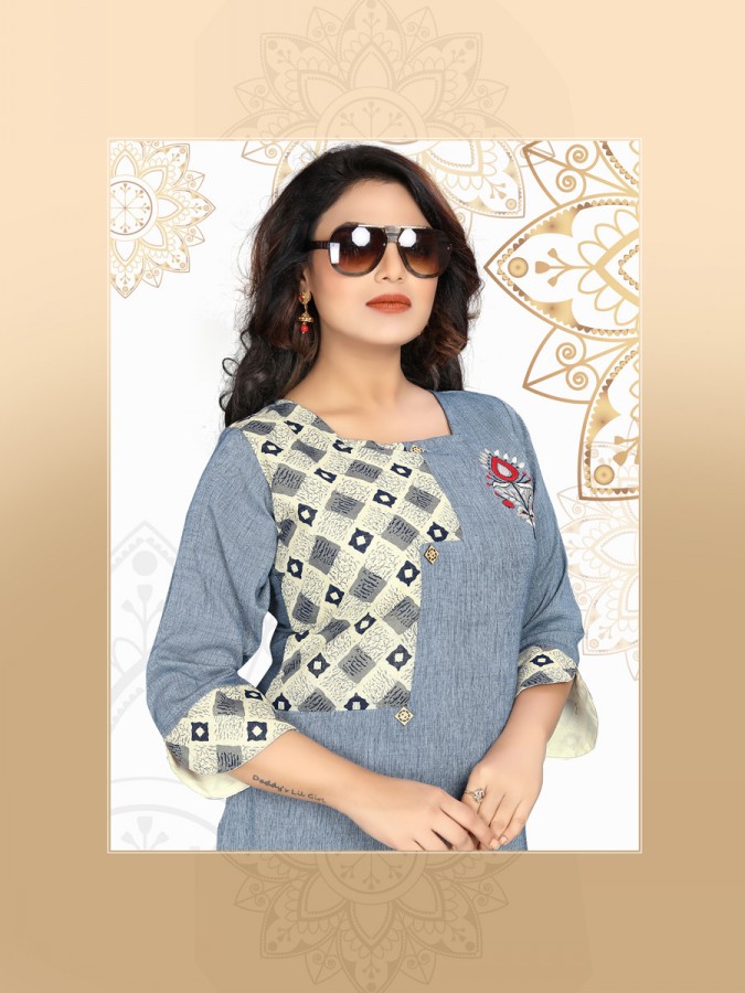 Big Bit By Sitka Fashion Cotton Designer Kurti Collection