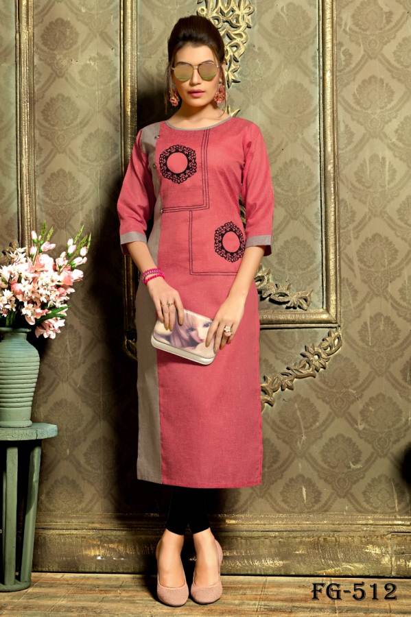 Bright Vol 2 Khadi Cotton Designer Causal Wear Kurtis