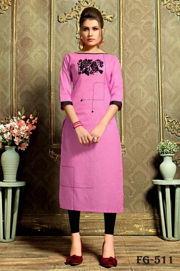 Bright Vol 2 Khadi Cotton Designer Causal Wear Kurtis