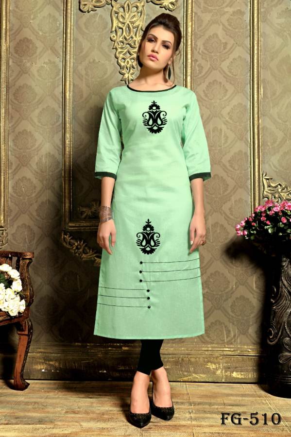 Bright Vol 2 Khadi Cotton Designer Causal Wear Kurtis