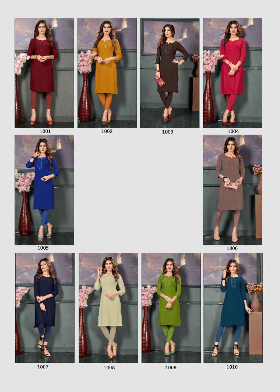 Chakachak Causal Wear Kurti Catalogue