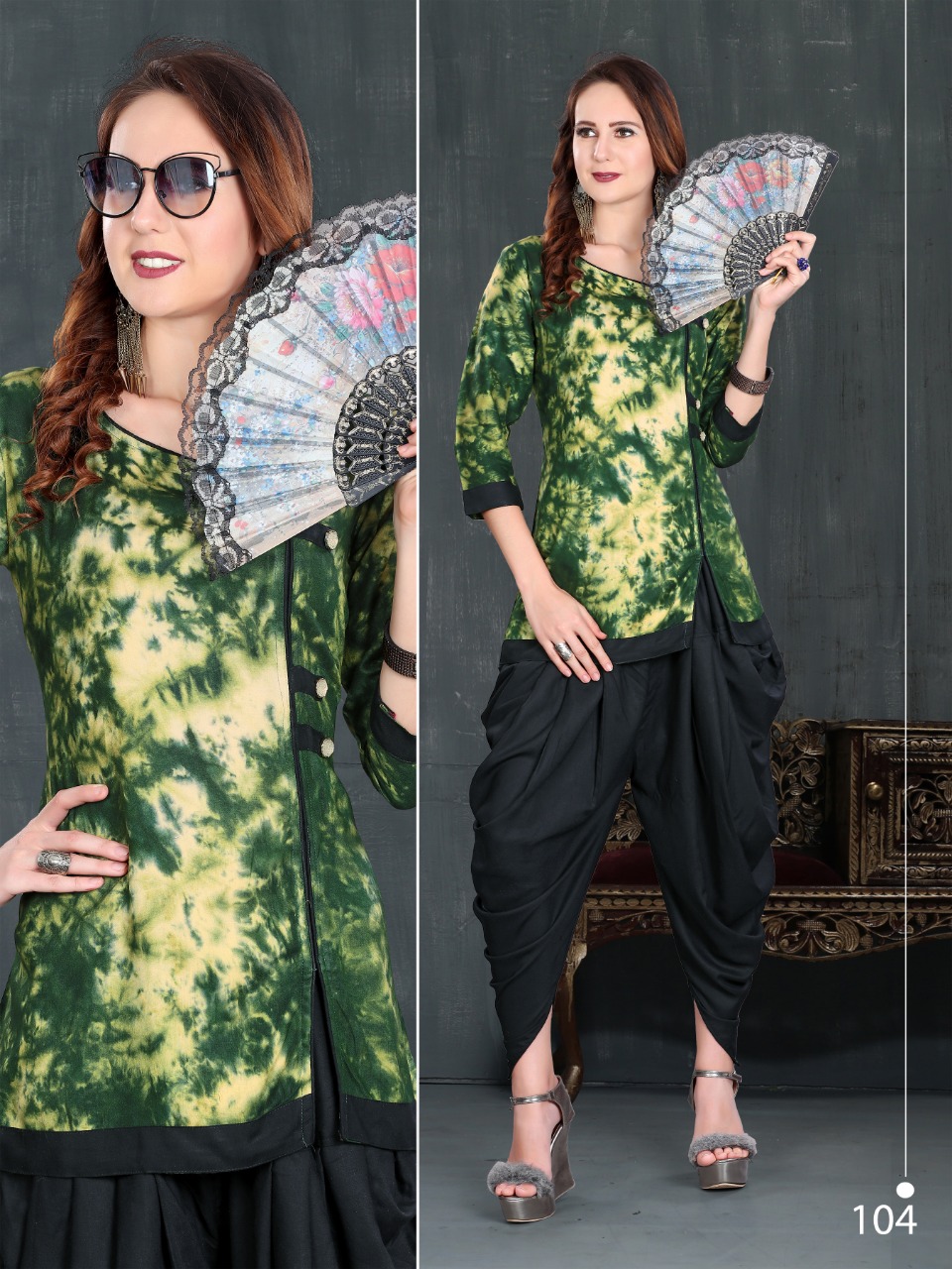Cherry Vol 1 By Poonam Designer Kurti With Dhoti Catalogue