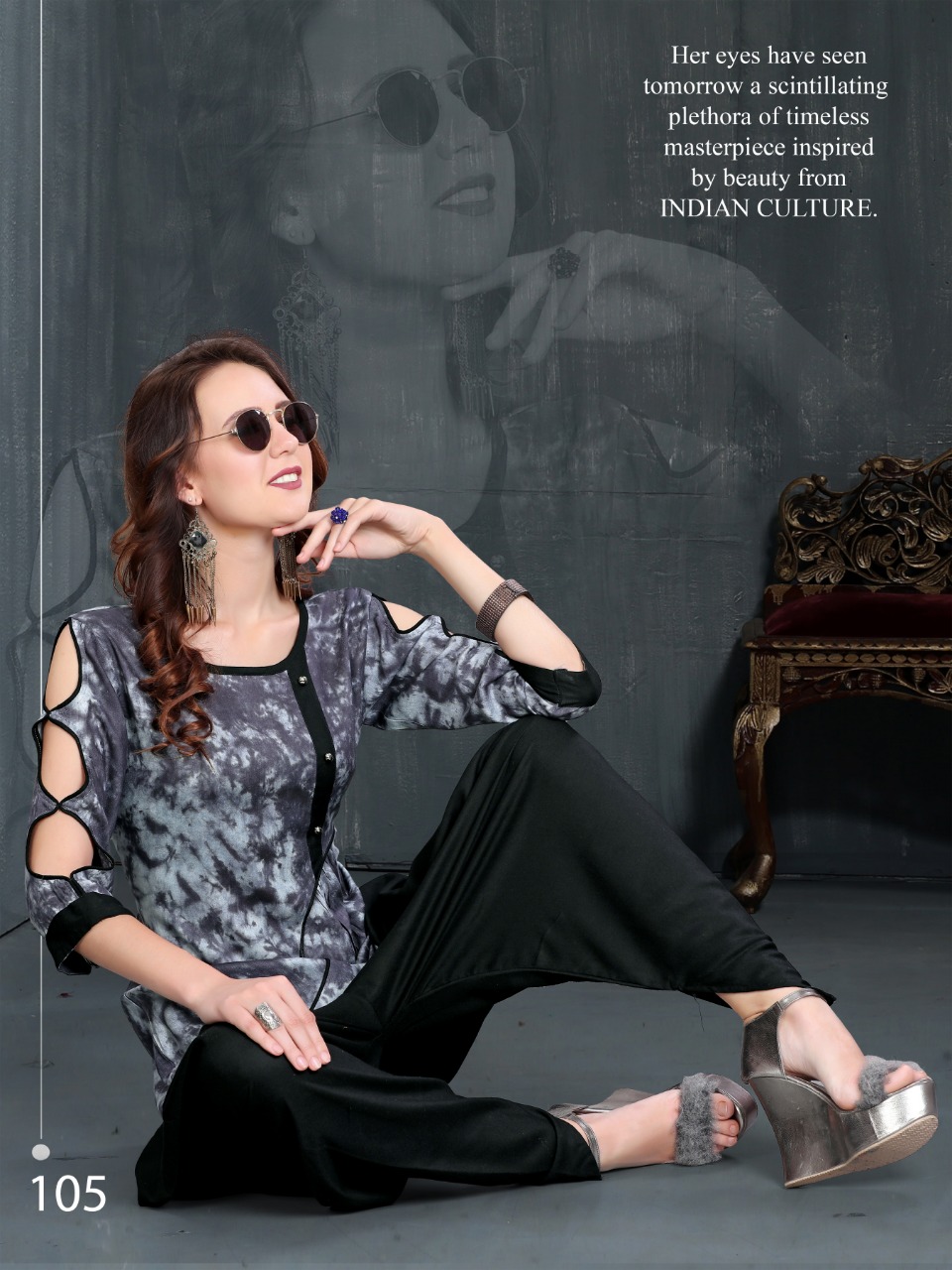 Cherry Vol 1 By Poonam Designer Kurti With Dhoti Catalogue