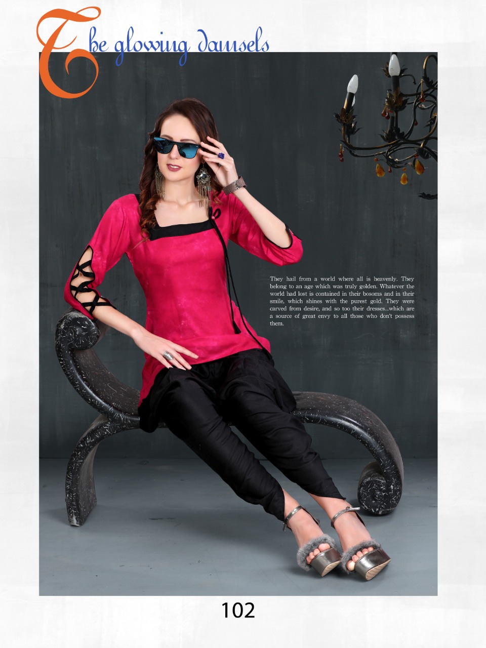 Cherry Vol 1 By Poonam Designer Kurti With Dhoti Catalogue