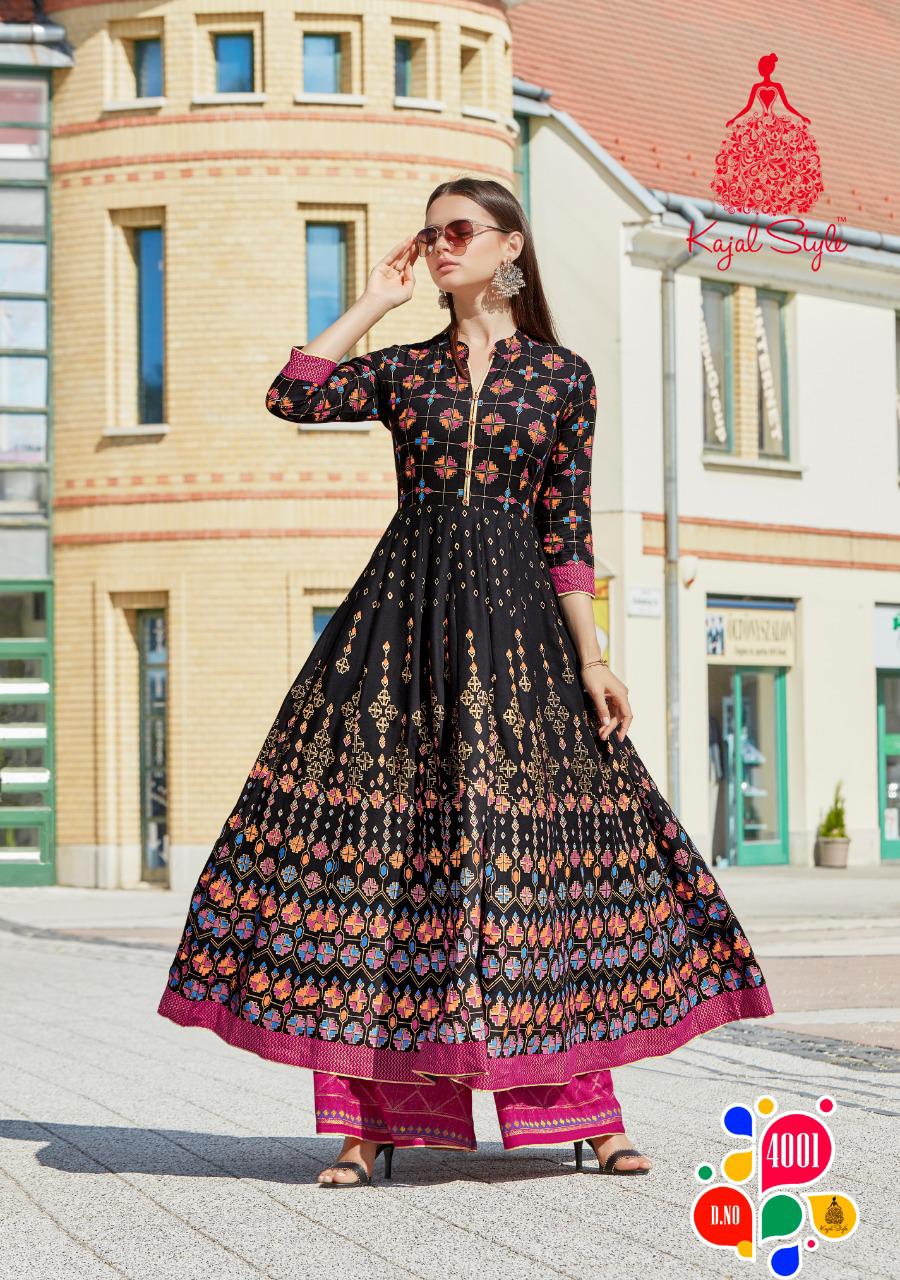 Fashion Colorbar Vol 4 By Kajal Style Long Gown Catalogue