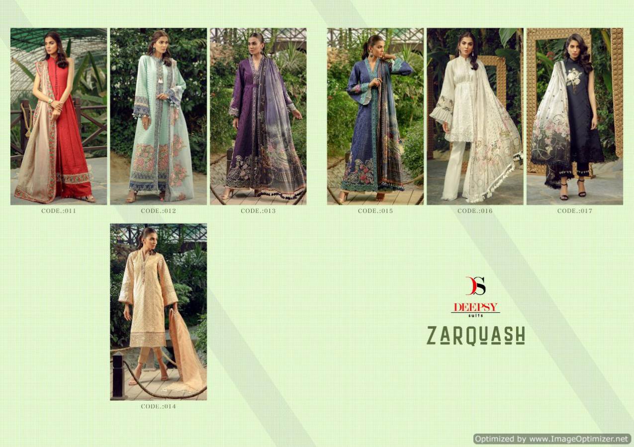 Zarquash Deepsy  Pakistani Salwar Suits Catalogue