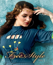 Free Style Vol 1 Diksha Heavy Designer Kurti Catalogue