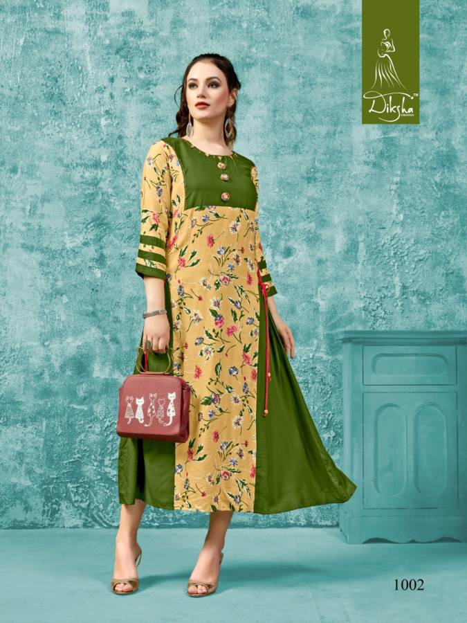 Free Style Vol 1 Diksha Heavy Designer Kurti Catalogue