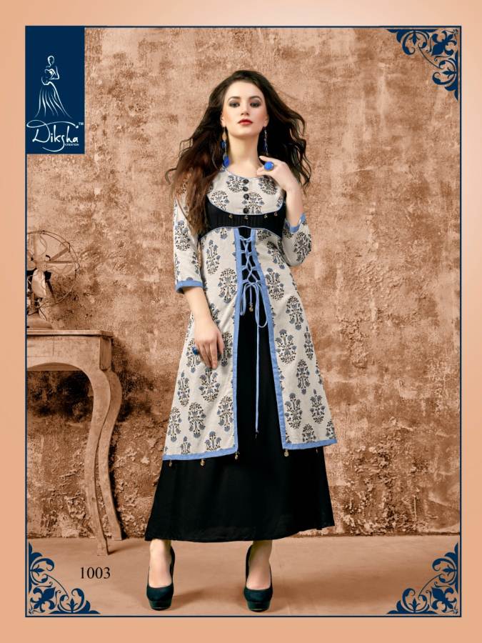 Free Style Vol 1 Diksha Heavy Designer Kurti Catalogue