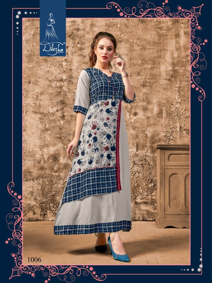 Free Style Vol 1 Diksha Heavy Designer Kurti Catalogue
