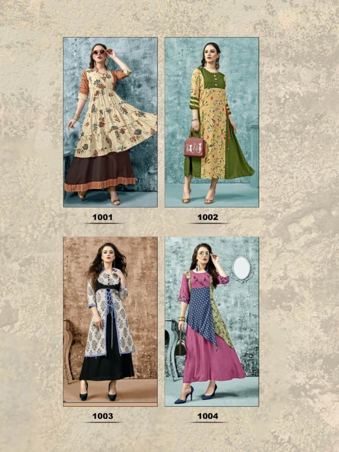Free Style Vol 1 Diksha Heavy Designer Kurti Catalogue