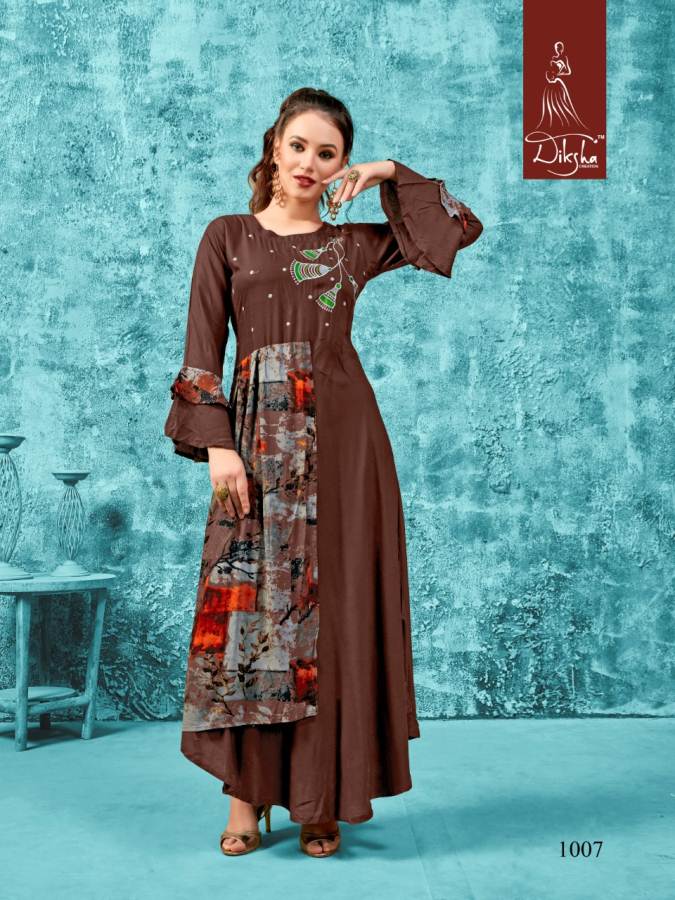 Free Style Vol 1 Diksha Heavy Designer Kurti Catalogue